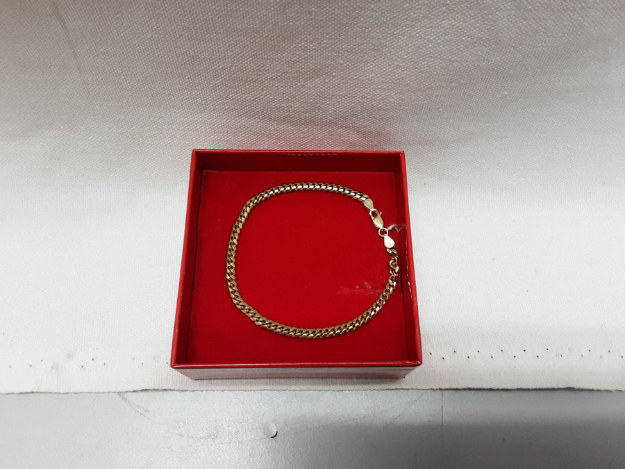 Cuban Link Bracelet - Yellow Gold 14k (.585) 9.9 grams 8 inch