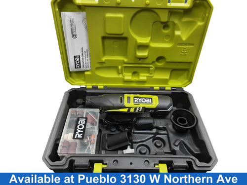 Ryobi Tvmo1 Green Cordless Rotary Tool
