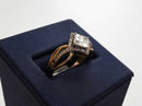 Women's Diamond Ring Yellow Gold 14k Size 7