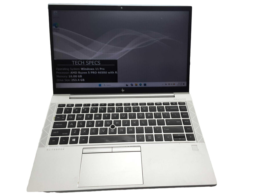 Hp Elitebook 845 G7 Amd Ryzen 5 Pro 16 Gb 256 Gb Gray Laptop