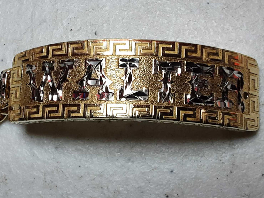ID Bracelet - Yellow Gold 10k (.417) 68.3 grams 8 inch