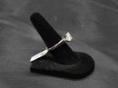 Women's Ring - Solitaire - White Gold 14k (.585) 4.7 grams Size 6