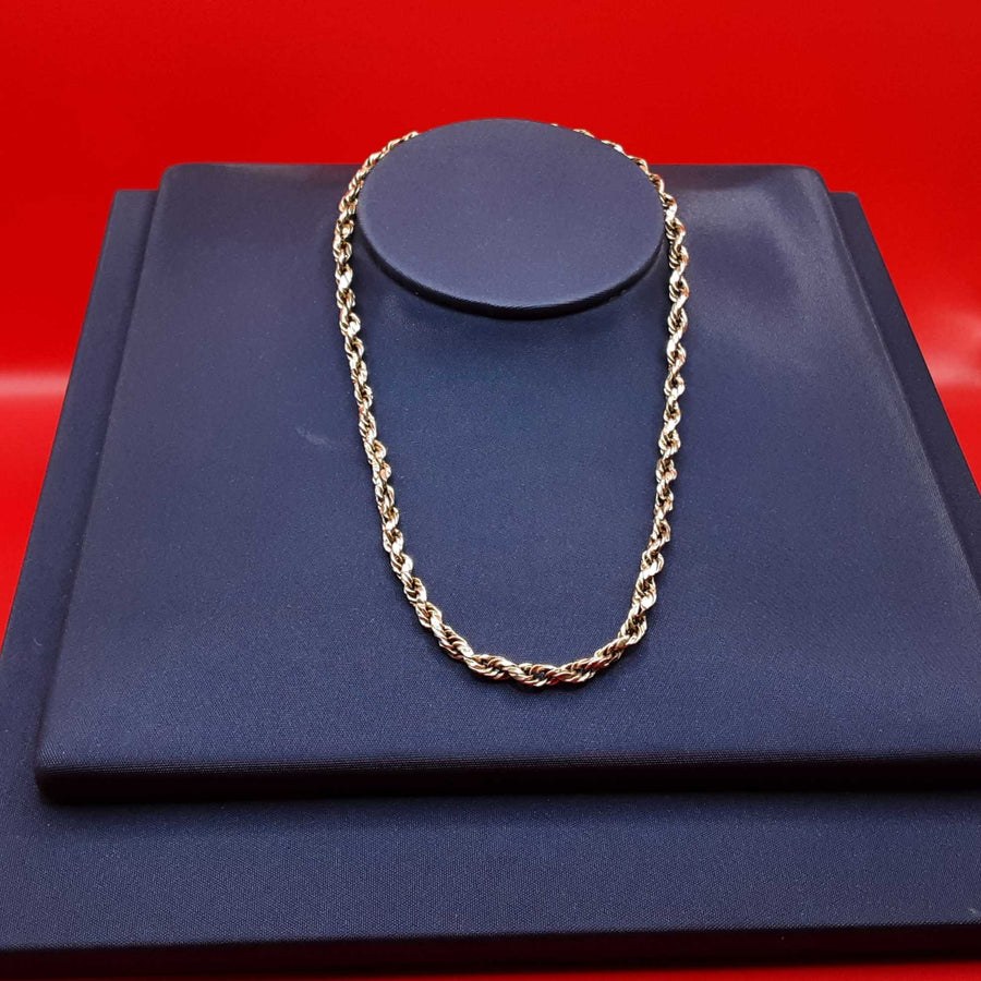 Rope Chain - Yellow Gold 10k (.417) 8.3 grams 30 inch