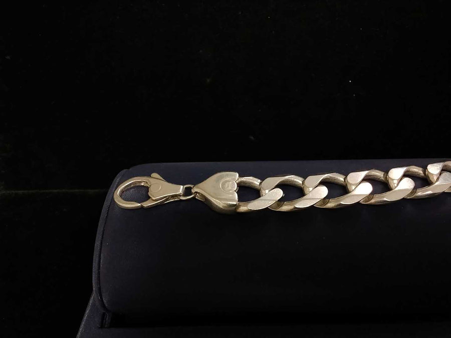 Cuban Link Bracelet - Silver 75.3 grams 10 inch