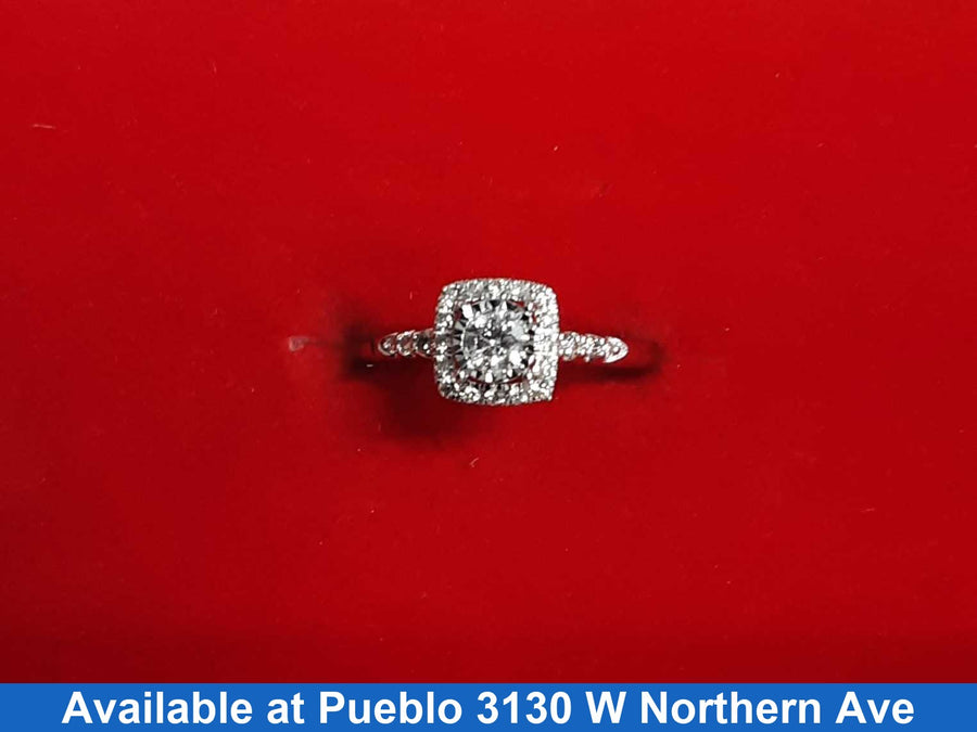 Women's Ring - White Gold 14k (.585) 2.4 grams Size 7