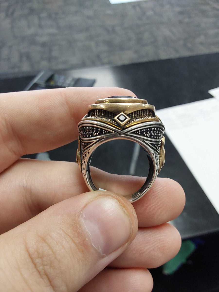 Men's Ring - Silver 25.5 Grams Size 11