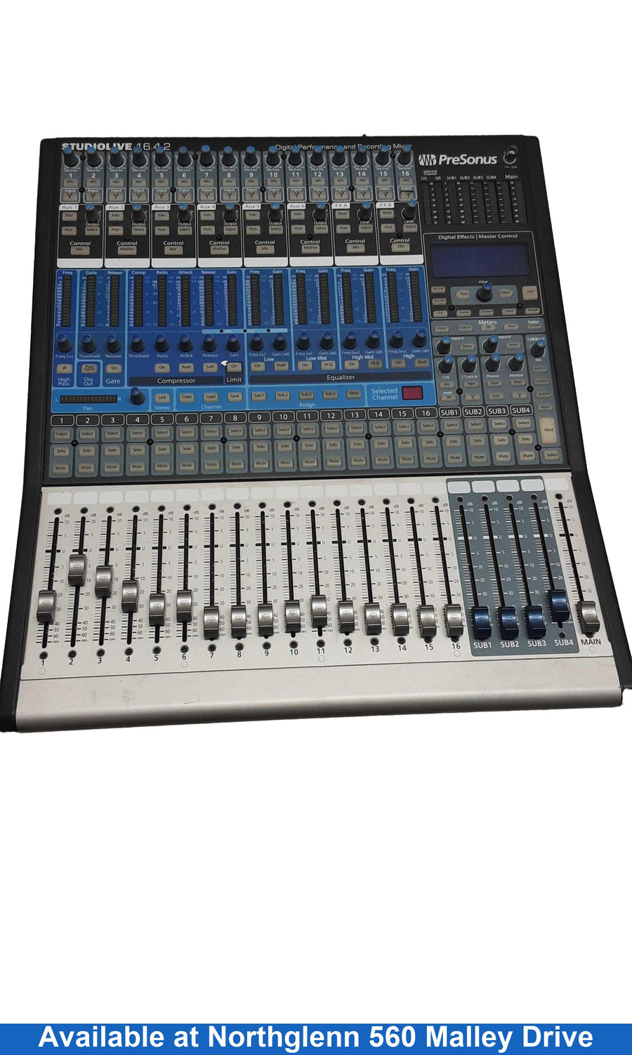 Presonus Studiolive 16.4.2 Blue Analog Mixer