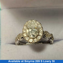 Women's Ring - White Gold 14k (.585) 5.3 grams Size 7