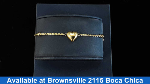 Rope Bracelet - Yellow Gold 10k (.417) 1.5 grams 8 inch
