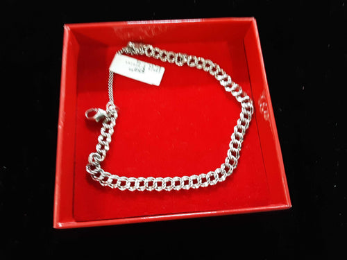 Cable Bracelet - Silver 7.4 grams 8 inch