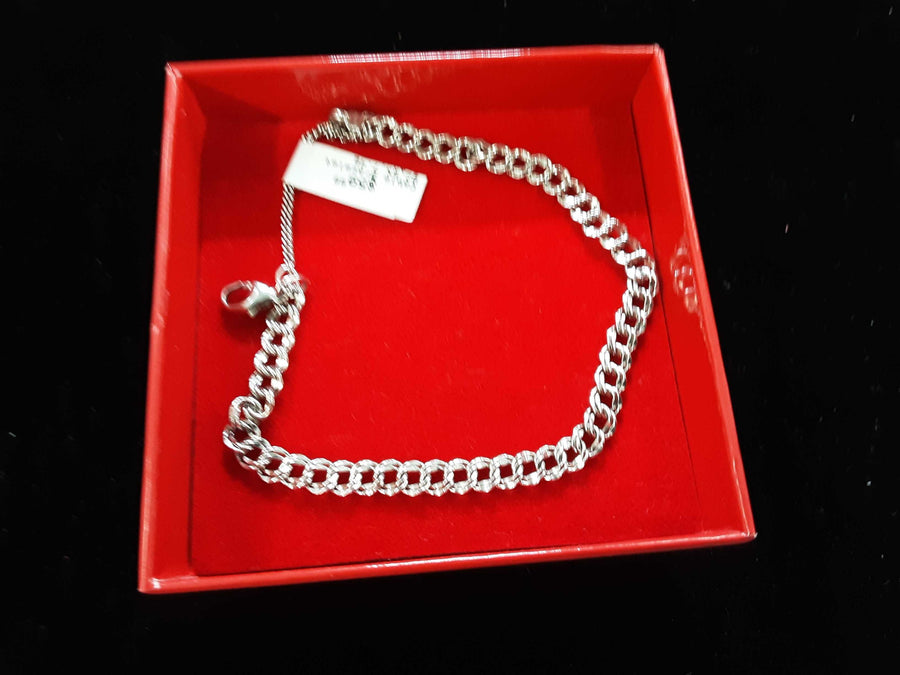 Cable Bracelet - Silver 7.4 grams 8 inch