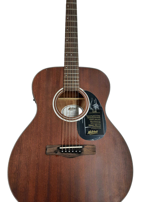 Mitchell T233e Brown Acoustic Classic Guitar