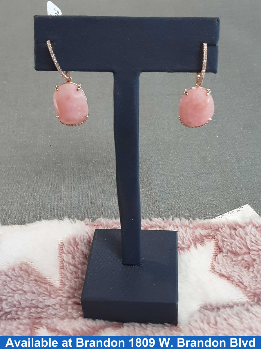 Jacket Earrings - Rose Gold 14k (.585) 4.3 grams