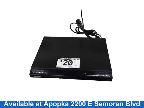 Sony Dvp-sr510h Black DVD Player