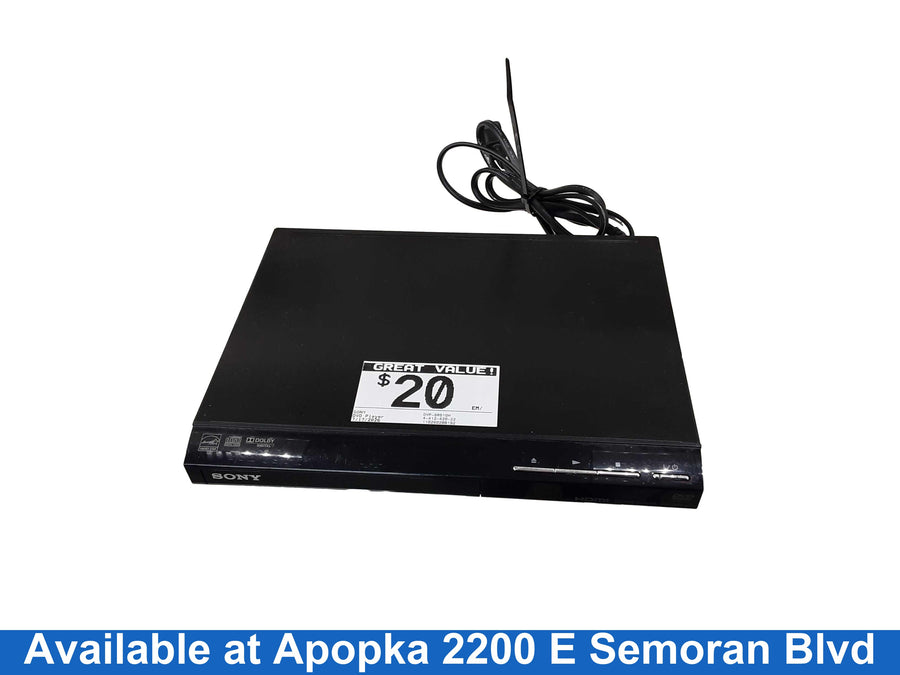 Sony Dvp-sr510h Black DVD Player