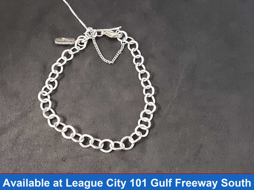Cable Bracelet - Silver 8.8 grams 6 inch