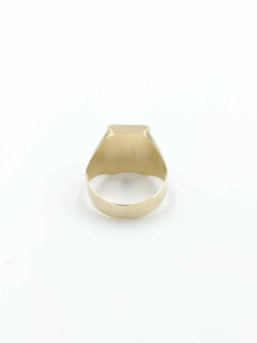 Men's Ring - Yellow Gold 14k (.585) 5.1 grams Size 10