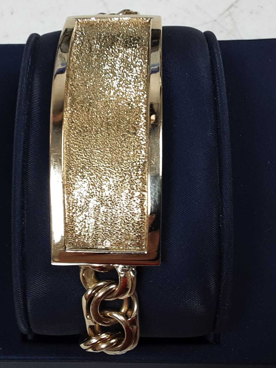 ID Bracelet - Yellow Gold 10k (.417) 53 grams 9 inch