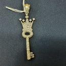 Diamond Pendant - White Gold 10k (.417) 4.4 grams