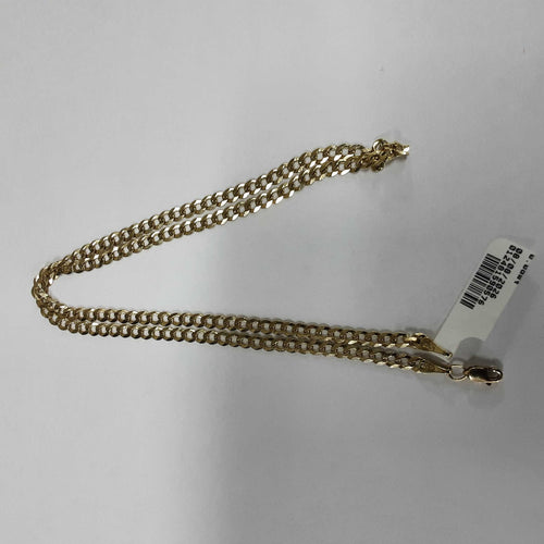 Cuban Link Chain - Yellow Gold 14k (.585) 8.2 grams 18 inch