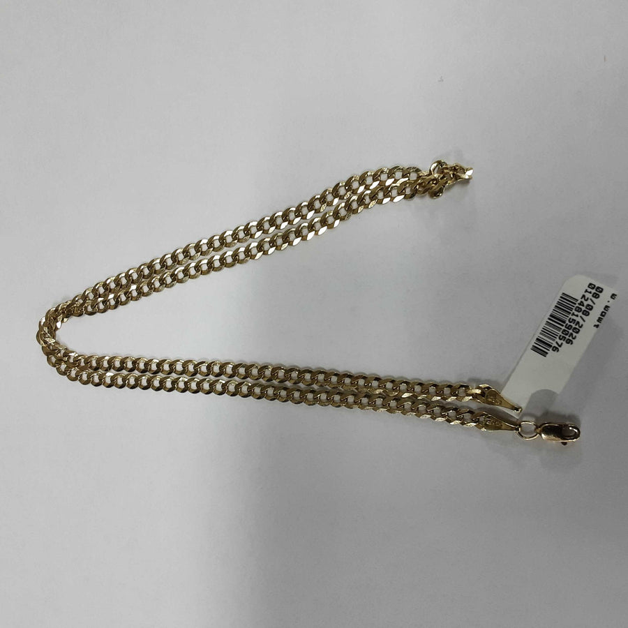 Cuban Link Chain - Yellow Gold 14k (.585) 8.2 grams 18 inch
