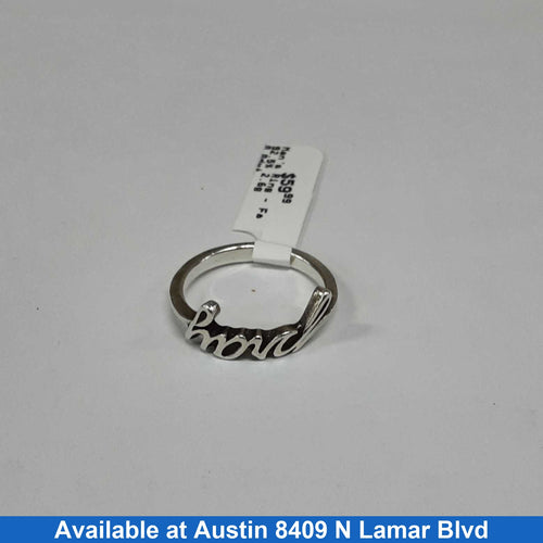 Men's Ring - Silver 2.6 grams Size 6.5