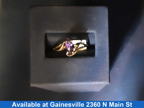 Women's Ring - Yellow Gold 10k (.417) 1.9 grams Size 8