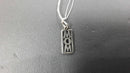 Descriptive Pendant Silver 1.4 grams