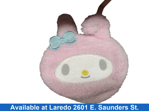 Loungefly My Melody Plush Crossbody Pink Purse / Handbag