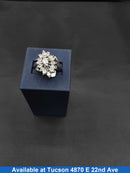 Women's Ring - White Gold 14k (.585) 7.4 grams Size 7