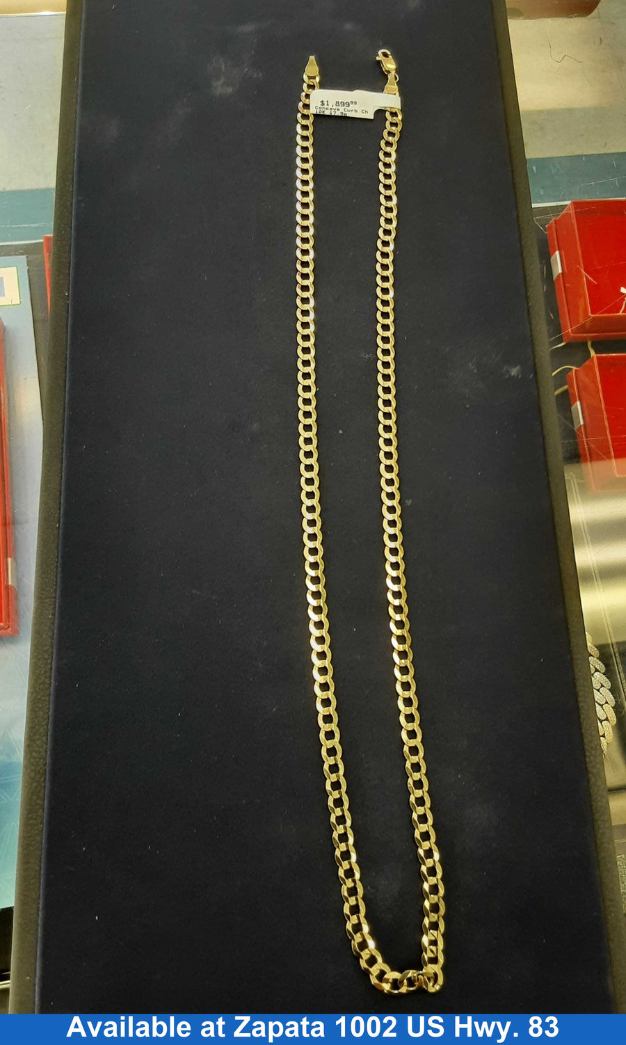 Chain - Yellow Gold 10k (.417) 17.9 grams 6 inch