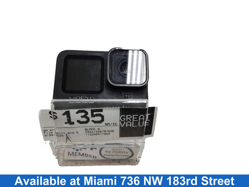 Go Pro Black 9 Black Film Point and Shoot Camera