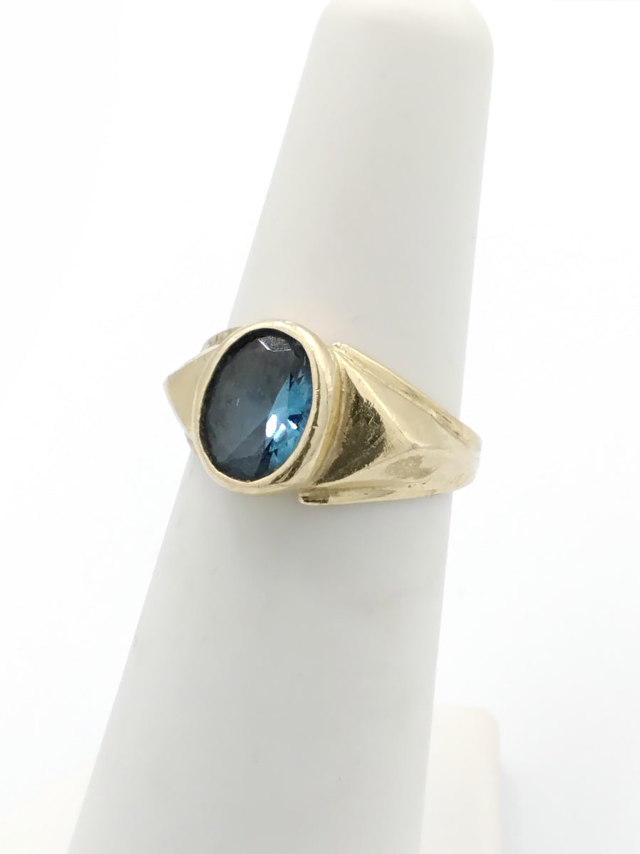 Men's Ring - Yellow Gold 14k (.585) 3.5 grams Size 6
