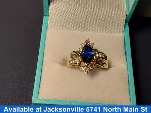 Women's Ring - Yellow Gold 10k (.417) 4.2 grams Size 7