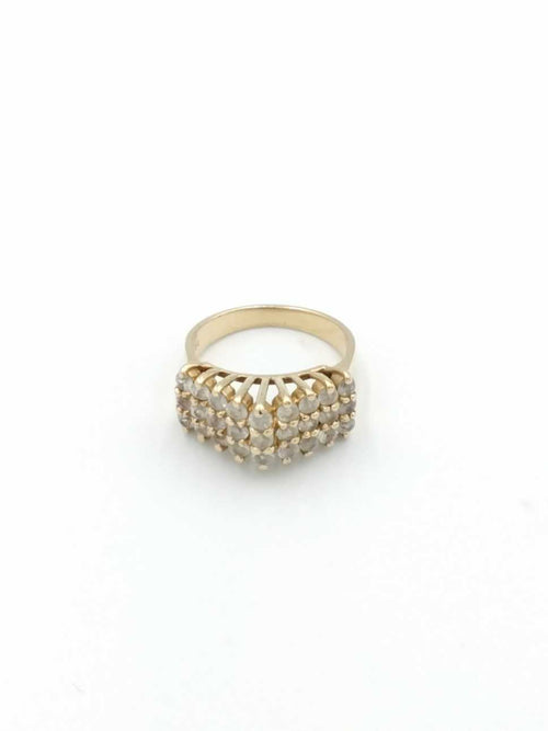 Women's Ring - Yellow Gold 14k (.585) 5.4 grams Size 7