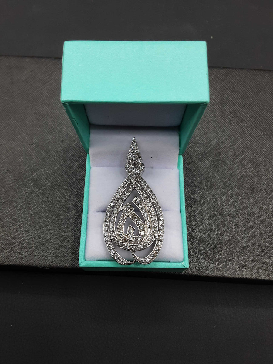 Symbol Pendant - White Gold 18k (.750) 12.3 grams