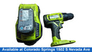 Ryobi Pcl206 Green Cordless Standard Drill
