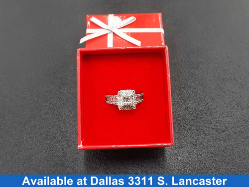 Ring - Engagement Set - Yellow Gold 10k (.417) 3.8 grams Size 7