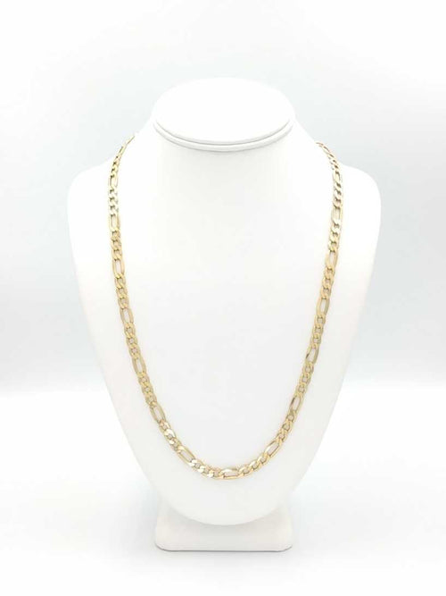 Figaro Chain - Yellow Gold 10k (.417) 17.1 grams 24 inch