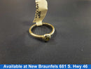 Women's Ring - Solitaire - Silver 3.3 grams Size 8