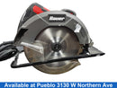 Bauer 57672 Red Corded Circular Saw