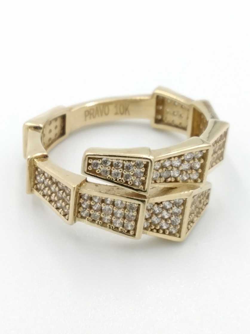 Ring - Wedding Band - Yellow Gold 10k (.417) 3.7 grams Size 7