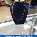 Figaro Chain - Yellow Gold 14k (.585) 7.8 grams 20 inch