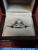 Ring - Engagement Set - White Gold 14k (.585) 6.7 grams Size 7