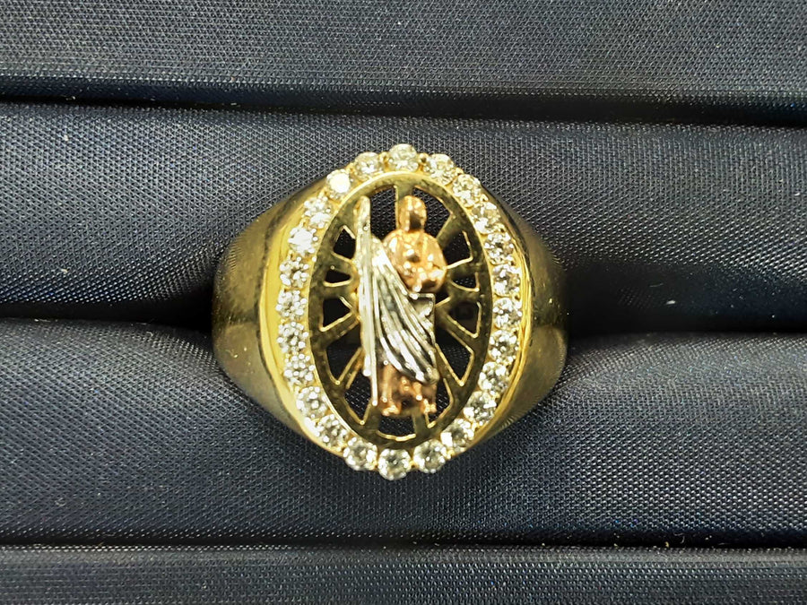Men's Ring - Yellow Gold 14k (.585) 6.6 grams Size 11