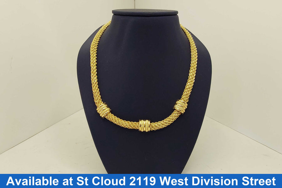 Rope Chain - Yellow Gold 18k (.750) 14.26 grams 17 inch