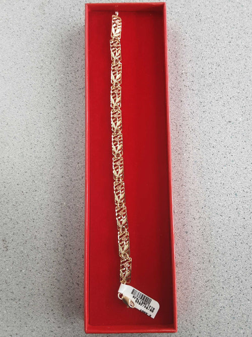 Link Bracelet - Yellow Gold 10k (.417) 4.1 grams 7 inch