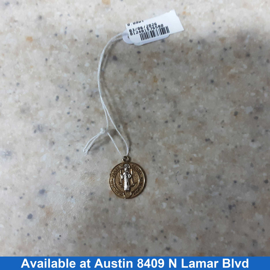 Religious Pendant - White Gold 10k (.417) 1.4 grams