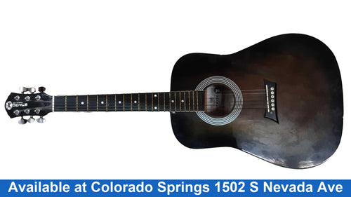 Michael Kelly Stage 1 Mks1tqs Black Acoustic Classic Guitar