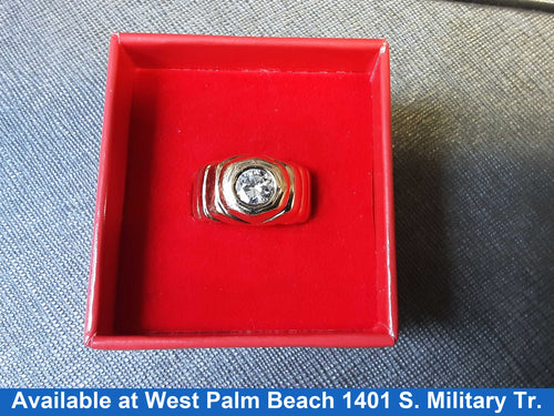 Men's Ring - Yellow Gold 14k (.585) 9.4 grams Size 7.5